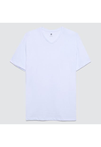 Camiseta Para Hombre Manga Corta Color Blanco Marca Ostu #60091036