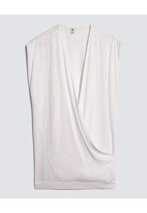 Blusa Para Mujer Manga Sisa Color Blanco Marca Ostu #40121089