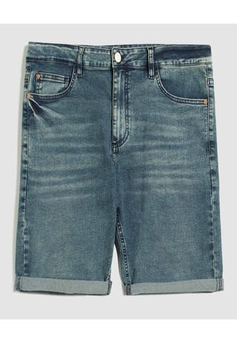 Bermuda Para Hombre  Color Azul  Marca Ostu #60100406 Ostu