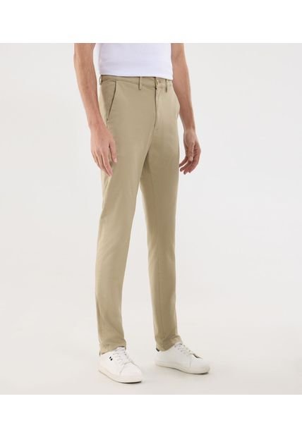 Pantalón Para Hombre Chino Color Avena Marca Ostu #60070490