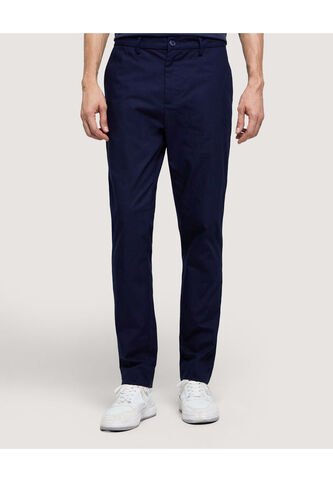 Pantalon Para Hombre Chino Color Azul  Marca Ostu #60070328 Ostu