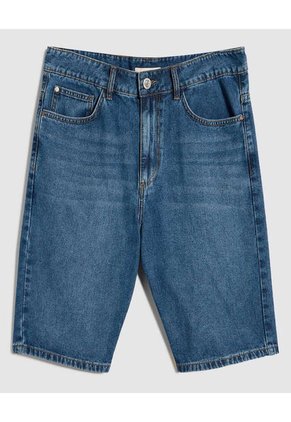 Bermuda Para Hombre  Color Azul Medio Marca Ostu #60100401