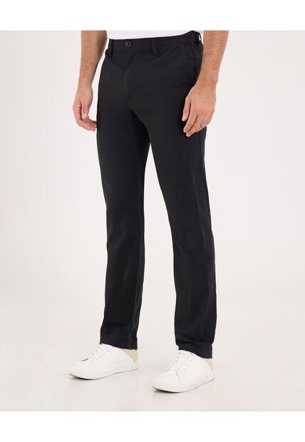 Pantalon Para Hombre Chino Color Negro Marca Ostu #60070244