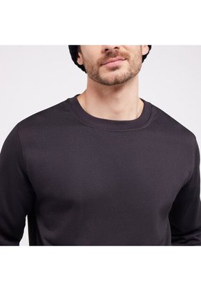 Buzo Para Hombre Cuello Redondo Color Negro Marca Ostu #60060228