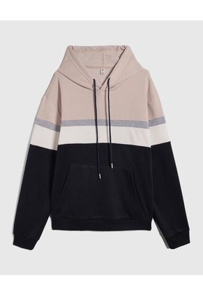 Buzo Para Hombre Hoodie Color Beige Marca Ostu #60060398