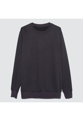 Buzo Para Hombre Cuello Redondo Color Negro Marca Ostu #60060228