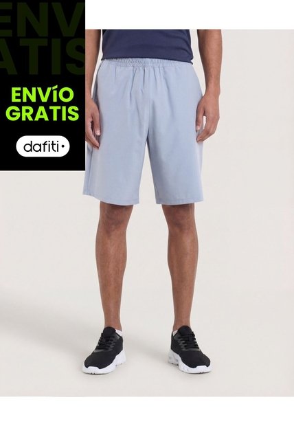 Bermuda  Para Hombre Deportiva Largo Color Gris Marca Ostu #60100478