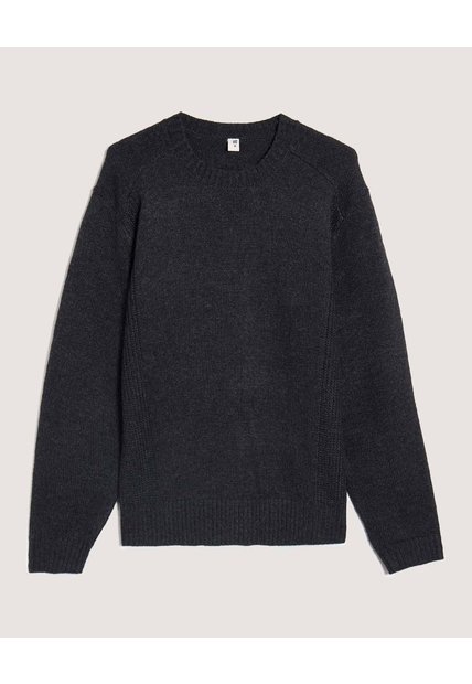 Saco Tejido  Para Hombre Negro Ostu