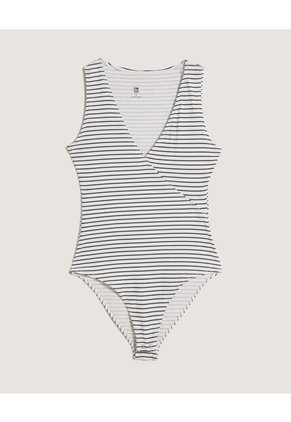 Body Para Mujer Manga Sisa Color Azul Marca Ostu #40200223
