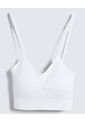 Top Para Mujer Seamless Con Copas Color Blanco Marca Ostu #40220400 de Ostu