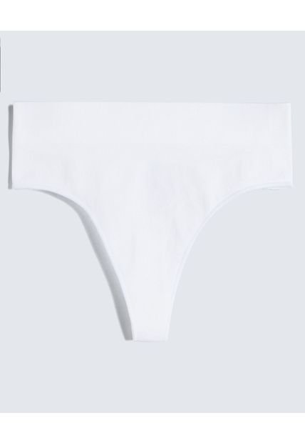 Panty Para Mujer Seamless Brasilera Color Blanco Marca Ostu #40800074