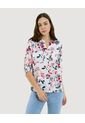 Blusa Para Mujer Manga 3/4 Color Rosado Marca Ostu #40121099 de Ostu