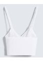 Top Para Mujer Seamless Con Copas Color Blanco Marca Ostu #40220400 de Ostu