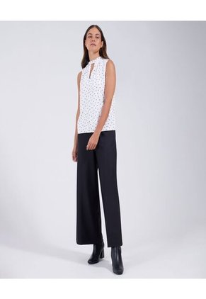 Blusa Para Mujer Manga Sisa Color Crudo Marca Ostu #40120864