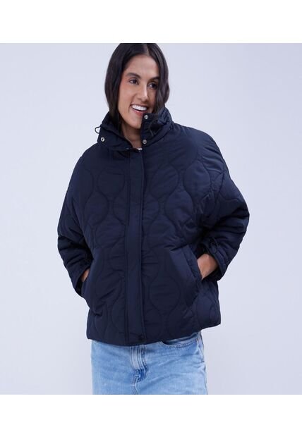Chaqueta Para Mujer Acolchada Color Negro Marca Ostu #40080197
