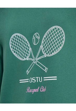 Buzo Para Mujer Cuello Redondo Color Verde Marca Ostu #40060451