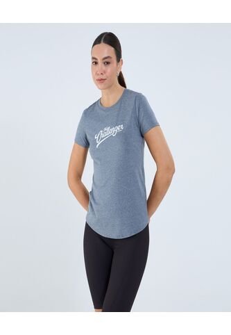 Camiseta Para Mujer Manga Corta Cuello Redondo Color Negro Marca Ostu #40092394 Ostu