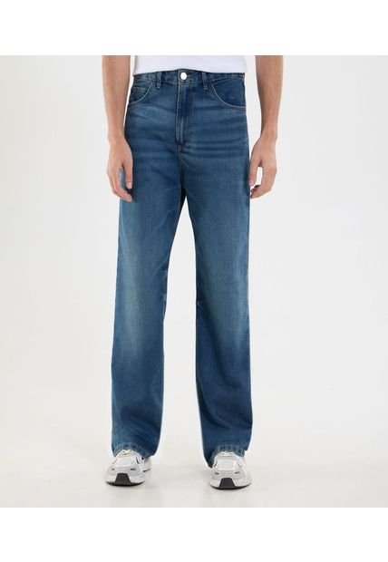 Jean Para Hombre Loose Color Azul Marca Ostu #60160434