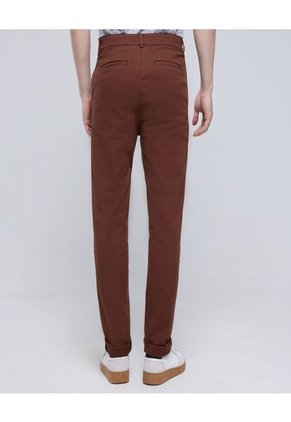 Pantalon Para Hombre Chino Color Café  Marca Ostu #60070365