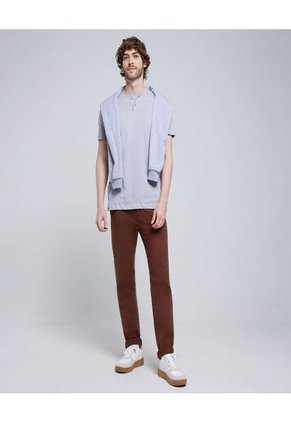 Pantalon Para Hombre Chino Color Café  Marca Ostu #60070365