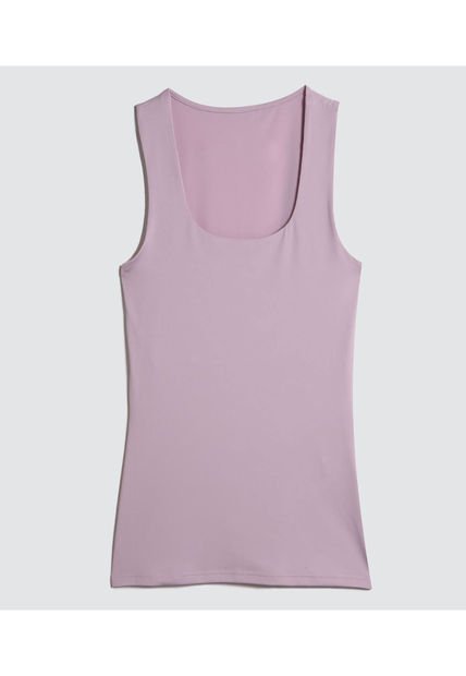 Top Para Mujer Cuello Redondo Color Rosado  Marca Ostu #40220352