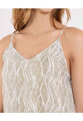 Vestido  Para Mujer M/Sisa Largo Color Verde Marca Ostu #40170336