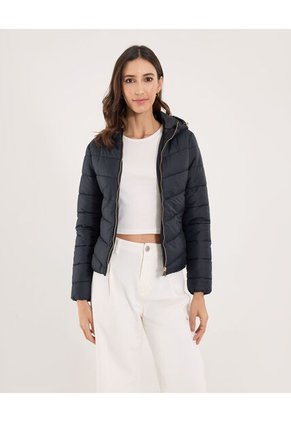 Chaqueta Para Mujer Acolchada Color Negro Marca Ostu #40080198