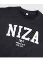 Buzo Infantil Niño Cuello Redondo Color Negro Marca Ostu #80060175 de Ostu