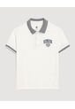 Polo Infantil Niño Manga Corta Color Crema Marca Ostu #80110111 de Ostu