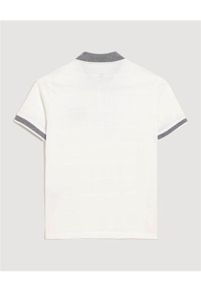 Polo Infantil Niño Manga Corta Color Crema Marca Ostu #80110111