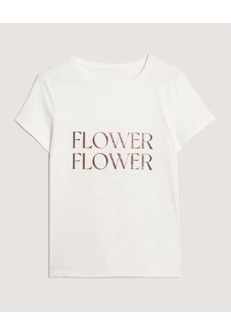 Camiseta  Para Mujer Manga Corta Cuello Redondo Color Arena Marca Ostu #40092672 Ostu