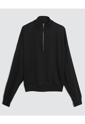 Buzo Para Mujer Cuello Alto O Cuello Tortuga Color Negro Marca Ostu #40060232