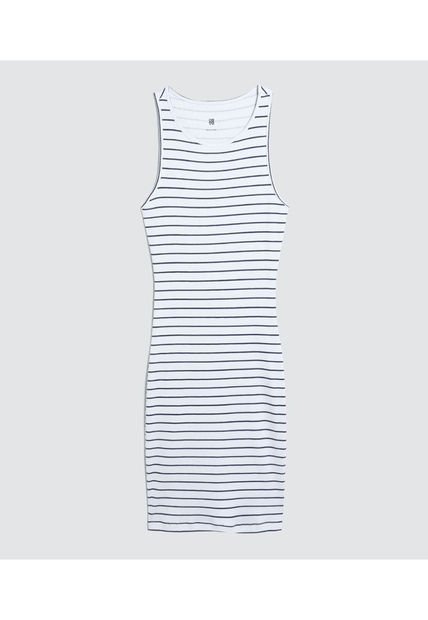 Vestido Para Mujer Manga Sisa Color Blanco Marca Ostu #40170256