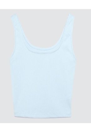 Camiseta Para Mujer Manga Sisa Color Azul Marca Ostu #40091599