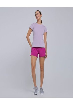 Camiseta Para Mujer Manga Corta Color Morado Marca Ostu #40092177