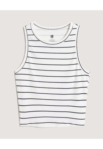 Camiseta  Para Mujer Crop Top Manga Sisa Color Azul Marca Ostu #40092434 Ostu