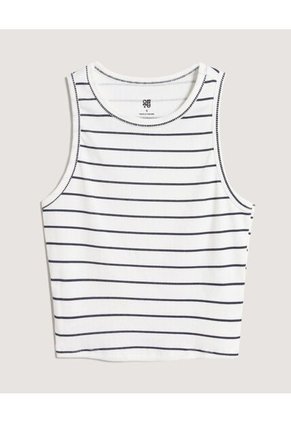 Camiseta  Para Mujer Crop Top Manga Sisa Color Azul Marca Ostu #40092434