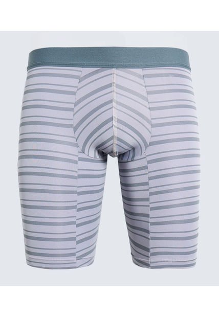 Boxer Para Hombre Filete Medio Microfibra Color Gris  Marca Ostu #60000482
