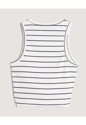 Camiseta  Para Mujer Crop Top Manga Sisa Color Azul Marca Ostu #40092434