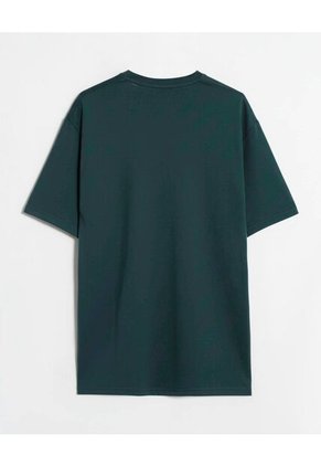 Camiseta  Para Hombre Manga Corta Cuello Redondo Color Verde Marca Ostu #60091838