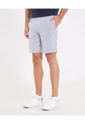 Bermuda Para Hombre Regular Corto Color Azul Marca Ostu #60100461