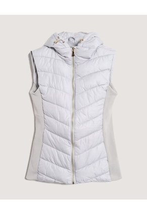 Chaleco  Para Mujer Acolchado Color Café Marca Ostu #40250012