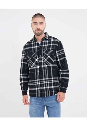 Chaqueta  Para Hombre Moda Color Negro Marca Ostu #60080115
