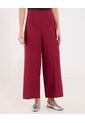 Pantalón  Para Mujer Moda Color Vino Marca Ostu #40070874 de Ostu