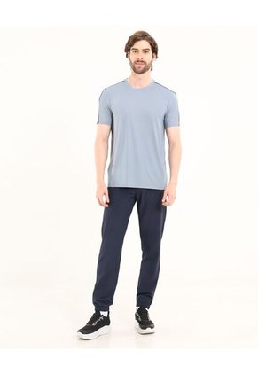 Pantalón Para Hombre Multiusos Plano Color Azul Marca Ostu #60070534
