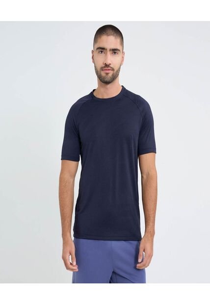 Camiseta Para Hombre Manga Corta Color Azul Marca Ostu #60091487