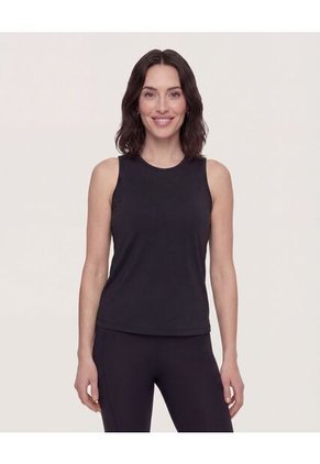 Camiseta  Para Mujer Manga Sisa Cuello Redondo Color Negro Marca Ostu #40092794