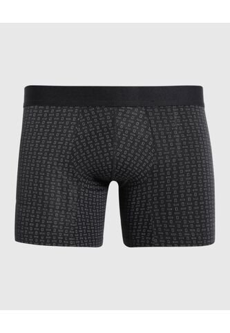 Pantaloncillo Para Hombre Boxer Filete Corto Algodón Color Negro Marca Ostu #60000500 Ostu