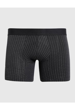 Pantaloncillo Para Hombre Boxer Filete Corto Algodón Color Negro Marca Ostu #60000500