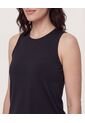 Camiseta  Para Mujer Manga Sisa Cuello Redondo Color Negro Marca Ostu #40092794 de Ostu